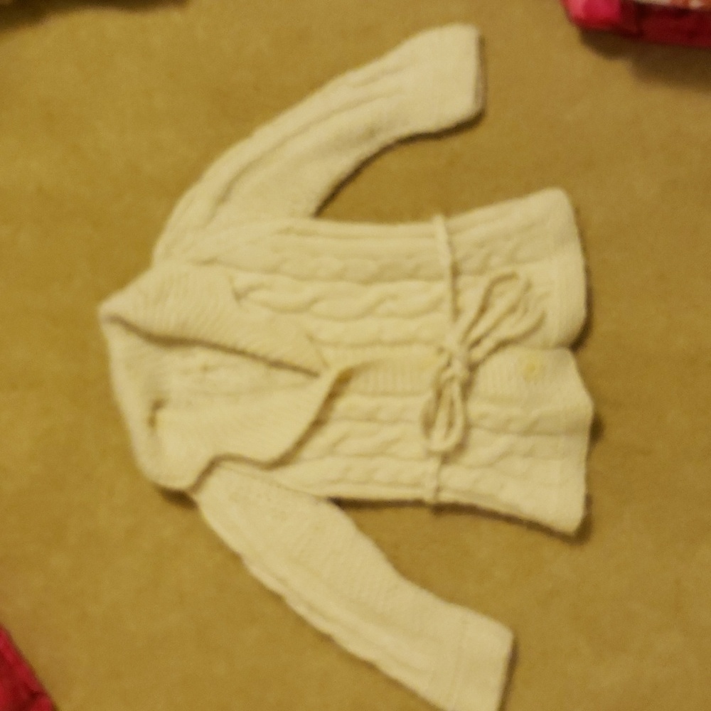 Handmade wool sweater / jacket